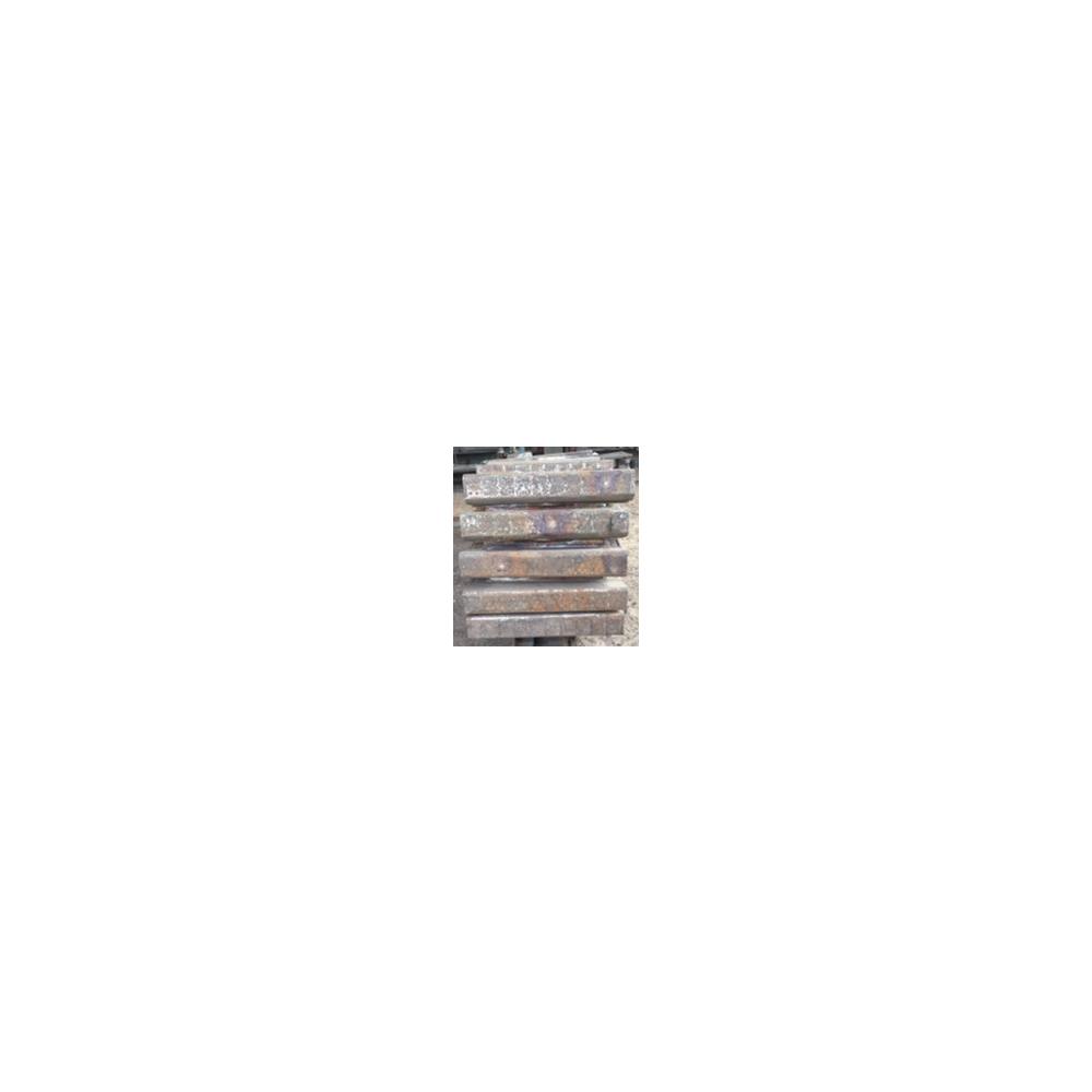 Worn Blow Bars from Horizontal Shaft Impactor  Unicast Wear Parts